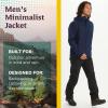 MARMOT Men’s GORE-TEX Minimalist Rain Jacket – Packable, Breathable, Durable Wind & Water Protection(Arctic Navy)