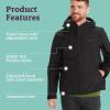 MARMOT Men’s GORE-TEX Minimalist Rain Jacket – Packable, Breathable, Durable Wind & Water Protection(Black)