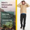 MARMOT Men’s GORE-TEX Minimalist Rain Jacket – Packable, Breathable, Durable Wind & Water Protection(Shetland)