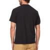 MARMOT Men’s MMW Gradient Short-Sleeve Tee – Screen Printed Graphic on Soft, Breathable, Eco-Friendly Cotton/Poly Blend(Black)