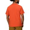 MARMOT Men’s MMW Short-Sleeve Tee – Screen Printed Graphic on Soft, Breathable, Eco-Friendly Cotton/Poly Blend(Ginger Blossom)