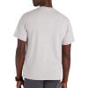 MARMOT Men’s MMW Short-Sleeve Tee – Screen Printed Graphic on Soft, Breathable, Eco-Friendly Cotton/Poly Blend(Light Grey Heather)