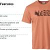 MARMOT Men’s MMW Short-Sleeve Tee – Screen Printed Graphic on Soft, Breathable, Eco-Friendly Cotton/Poly Blend(Sunburn)