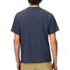MARMOT Men’s MMW Short-Sleeve Tee – Screen Printed Graphic on Soft, Breathable, Eco-Friendly Cotton/Poly Blend(Thunderhead)