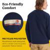 MARMOT Men’s Montane Crew Sweatshirt – Screen Printed Graphic on Warm, Breathable, Eco-Friendly Cotton/Poly Blend(Arctic Navy)