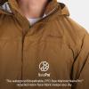 MARMOT Men’s PreCip Eco Lightweight & Waterproof Rain Jacket, Hazel – Latest Collection, Small