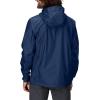 MARMOT Men’s Precip Eco Waterproof Rain Jacket – 100% Recycled, Breathable, Lightweight, Packable Raincoat(Arctic Navy – Latest Collection)