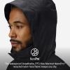 MARMOT Men’s Precip Eco Waterproof Rain Jacket – 100% Recycled, Breathable, Lightweight, Packable Raincoat(Black – Latest Collection)