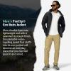 MARMOT Men’s Precip Eco Waterproof Rain Jacket – 100% Recycled, Breathable, Lightweight, Packable Raincoat(Black – Latest Collection)