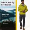 MARMOT Men’s Precip Eco Waterproof Rain Jacket – 100% Recycled, Breathable, Lightweight, Packable Raincoat(Cilantro)