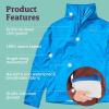 MARMOT Men’s Precip Eco Waterproof Rain Jacket – 100% Recycled, Breathable, Lightweight, Packable Raincoat(Classic Blue)
