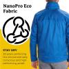 MARMOT Men’s Precip Eco Waterproof Rain Jacket – 100% Recycled, Breathable, Lightweight, Packable Raincoat(Dark Azure)