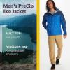 MARMOT Men’s Precip Eco Waterproof Rain Jacket – 100% Recycled, Breathable, Lightweight, Packable Raincoat(Dark Azure/Arctic Navy)