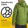 MARMOT Men’s Precip Eco Waterproof Rain Jacket – 100% Recycled, Breathable, Lightweight, Packable Raincoat(Foliage)