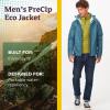 MARMOT Men’s Precip Eco Waterproof Rain Jacket – 100% Recycled, Breathable, Lightweight, Packable Raincoat(Moon River)