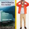 MARMOT Men’s Precip Eco Waterproof Rain Jacket – 100% Recycled, Breathable, Lightweight, Packable Raincoat(Red Sun)