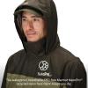 MARMOT Men’s Precip Eco Waterproof Rain Jacket – 100% Recycled, Breathable, Lightweight, Packable Raincoat(Rosin Green/Olive Grove)