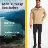 MARMOT Men’s Precip Eco Waterproof Rain Jacket – 100% Recycled, Breathable, Lightweight, Packable Raincoat(Shetland)