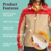 MARMOT Men’s Precip Eco Waterproof Rain Jacket – 100% Recycled, Breathable, Lightweight, Packable Raincoat(Shetland/Cairo)