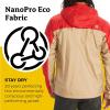 MARMOT Men’s Precip Eco Waterproof Rain Jacket – 100% Recycled, Breathable, Lightweight, Packable Raincoat(Shetland/Cairo)