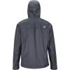 MARMOT Men’s Precip Eco Waterproof Rain Jacket – 100% Recycled, Breathable, Lightweight, Packable Raincoat(Slate Grey)