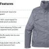 MARMOT Men’s Precip Eco Waterproof Rain Jacket – 100% Recycled, Breathable, Lightweight, Packable Raincoat(Steel Onyx – Latest Collection)