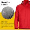 MARMOT Men’s Precip Eco Waterproof Rain Jacket – 100% Recycled, Breathable, Lightweight, Packable Raincoat(Team Red)