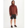 MARMOT Men’s Precip Eco Waterproof Rain Jacket – 100% Recycled, Breathable, Lightweight, Packable Raincoat(Whiskey Brown)