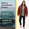 MARMOT Men’s Stockholm 700 Fill Down Puffer with Hood(Chocolate)