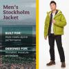MARMOT Men’s Stockholm 700 Fill Down Puffer with Hood(Cilantro)