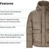 MARMOT Men’s Stockholm 700 Fill Down Puffer with Hood(Claystone – Latest Collection)