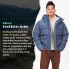 MARMOT Men’s Stockholm 700 Fill Down Puffer with Hood(Storm – Latest Collection)
