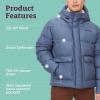 MARMOT Men’s Stockholm 700 Fill Down Puffer with Hood(Storm)