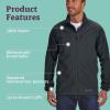 MARMOT Men’s Tempo Jacket – Breathable, Water-Resistant Softshell(Black)