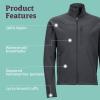 MARMOT Men’s Tempo Jacket – Breathable, Water-Resistant Softshell(Jet Black)