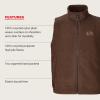 MARMOT Men’s Wanderer High Pile Fleece Vest(Hickory Nut)
