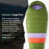 MARMOT Women’s Angel Fire 25° Sleeping Bag, 650 Fill Down for Camping & Backpacking