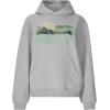MARMOT Women’s Coastal Logo Hoody(Grey Heather)