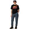 MARMOT Women’s Coastal Short-Sleeve T-Shirt – Screen Printed Graphic on Soft, Breathable, Eco-Friendly Cotton/Poly Blend(Black)