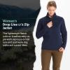 MARMOT Women’s Drop Line 1/2 Zip Pullover Jacket – Lightweight, Breathable 100-Weight Sweater Fleece(Arctic Navy)