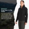 MARMOT Women’s Drop Line 1/2 Zip Pullover Jacket – Lightweight, Breathable 100-Weight Sweater Fleece(Black)