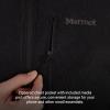 MARMOT Women’s Drop Line 1/2 Zip Pullover Jacket – Lightweight, Breathable 100-Weight Sweater Fleece(Black)