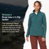 MARMOT Women’s Drop Line 1/2 Zip Pullover Jacket – Lightweight, Breathable 100-Weight Sweater Fleece(Dark Jungle)