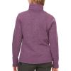 MARMOT Women’s Drop Line 1/2 Zip Pullover Jacket – Lightweight, Breathable 100-Weight Sweater Fleece(Purple Fig)