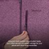 MARMOT Women’s Drop Line 1/2 Zip Pullover Jacket – Lightweight, Breathable 100-Weight Sweater Fleece(Purple Fig)
