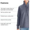 MARMOT Women’s Drop Line 1/2 Zip Pullover Jacket – Lightweight, Breathable 100-Weight Sweater Fleece(Steel Onyx)