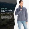 MARMOT Women’s Drop Line 1/2 Zip Pullover Jacket – Lightweight, Breathable 100-Weight Sweater Fleece(Steel Onyx)