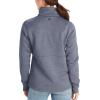 MARMOT Women’s Drop Line 1/2 Zip Pullover Jacket – Lightweight, Breathable 100-Weight Sweater Fleece(Steel Onyx)