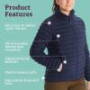 MARMOT Women’s Echo Featherless Jacket – Lightweight, Down-Alternative Insulated Jacket(Arctic Navy)