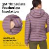 MARMOT Women’s Echo Featherless Jacket – Lightweight, Down-Alternative Insulated Jacket(Hazy Purple)